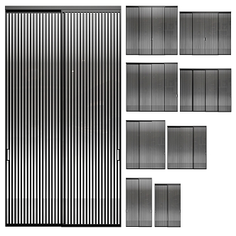 Simple sliding door 3d model