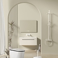 -Ji Feng Bathroom Poster Toilet Bathroom Cabinet Shower 3d model