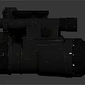 Professional Binocular Style Commercial Equipment With Metallic Body Blue Lenses And Mechanical Structure