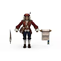 Game Role 3d model