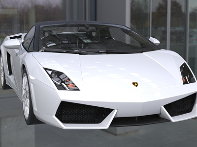 Hyundai Lamborghini GallardoLP560 car sports car supercar 3d model