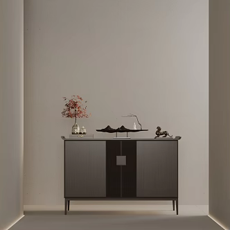Modern Entrance Cabinet 3d model