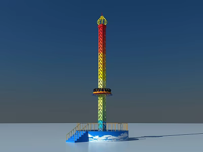 Modern Jumping Machine 3d model