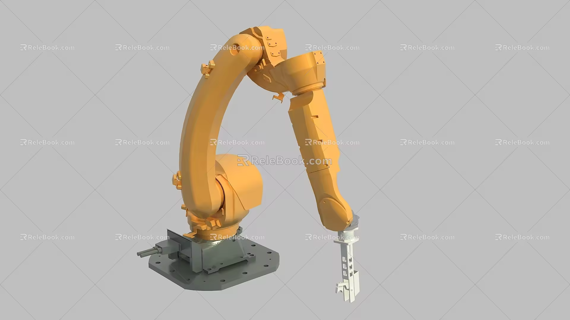 Modern Mechanical Arm Robot Mechanical Arm Manipulator 3d model