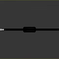 Modern Black Long Strip Furniture Lighting With Adjustable Lamp Head And Minimalist Design