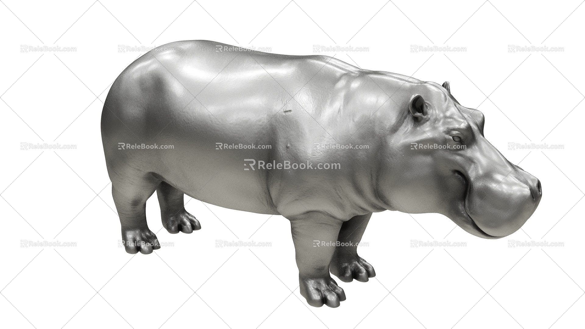 Hippo 3d model