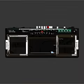Philips Vintage Boombox Radio With Black Design Control Panel And Speakers