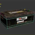 10Power Lead Acid Battery With Heavy Duty Black Casing And Top Terminals