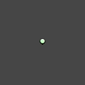 Futuristic Sci Fi Weapon Green Glowing Lightsaber With Metallic Hilt On Green Screen Background