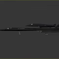 Advanced Stealth Combat Aircraft With Sleek Design As Modern Military Weapon
