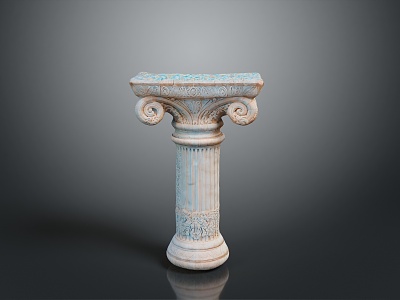 Columns Stone Columns Stone Columns Old Columns Roman Columns Roman Columns Classical Columns Greek Columns 3d model