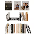 Modern Books 3d model