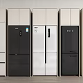 Modern Refrigerators and Freezers Showcase Various Styles and Color Designs