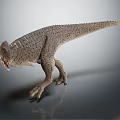 Realistic T Rex Dinosaur Model With Detailed Textured Skin And Open Mouth