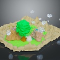 Game Environment Game Scene Fairy Tale Scene Fairy Tale Magic Scene Magic Item Fantasy Scene 3d model