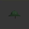 Green Military Weapon Helmet With Protective Design Durable Structure And Lightweight Build