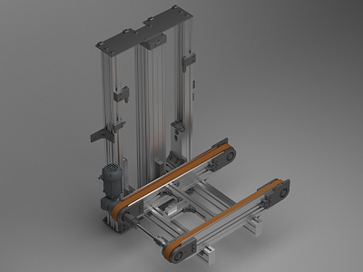 Hoist, elevator, industrial equipment, production equipment, assembly line 3d model