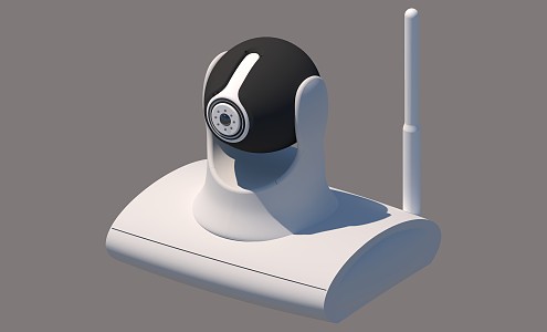 Modern camera 3d model