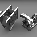 Industrial Equipment Featuring Metal Blower And Curved Mechanical Component Structures