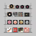 Smartphones Digital Accessories And Tech Gadgets Arranged On Modern Transparent Shelves