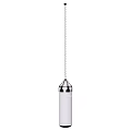 Hanging Punching Bag For Boxing Training With Heavy Duty Chain And White Design