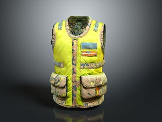 Special Forces Clothing Bulletproof Vest Bulletproof Helmet Special Forces Clothing Special Forces Equipment 3d model