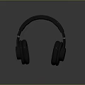 Modern Over Ear Headphones With Comfortable Leather Ear Cushions And Adjustable Headband