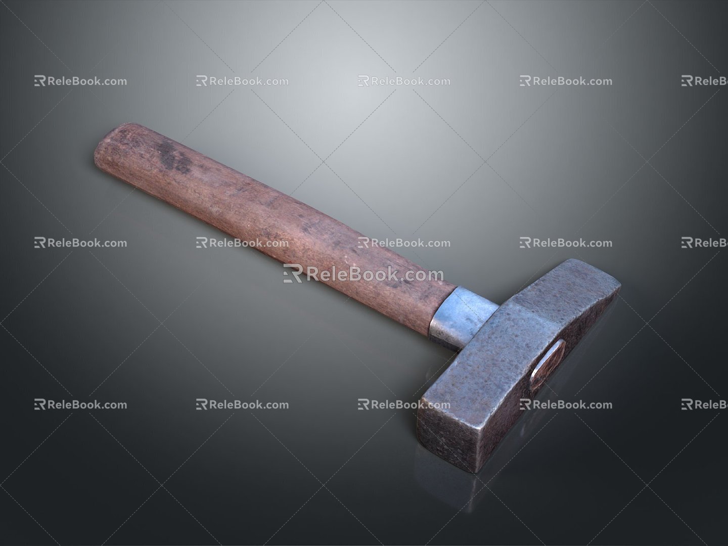 Hammer Horn Hammer Hammer Nail Rinker Hammer Hammer Hammer Hammer Rusty Hammer 3d model