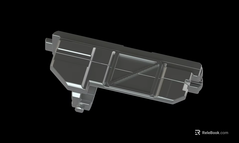 Metal Mechanical Component With Structural Design And Precision Engineering Details 3d model 