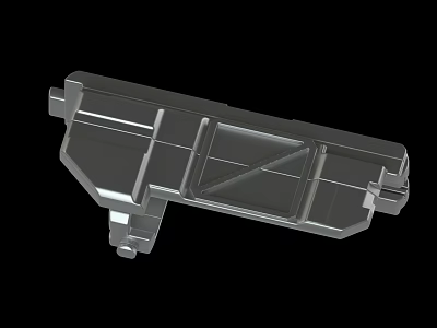 Metal Mechanical Component With Structural Design And Precision Engineering Details 3d model