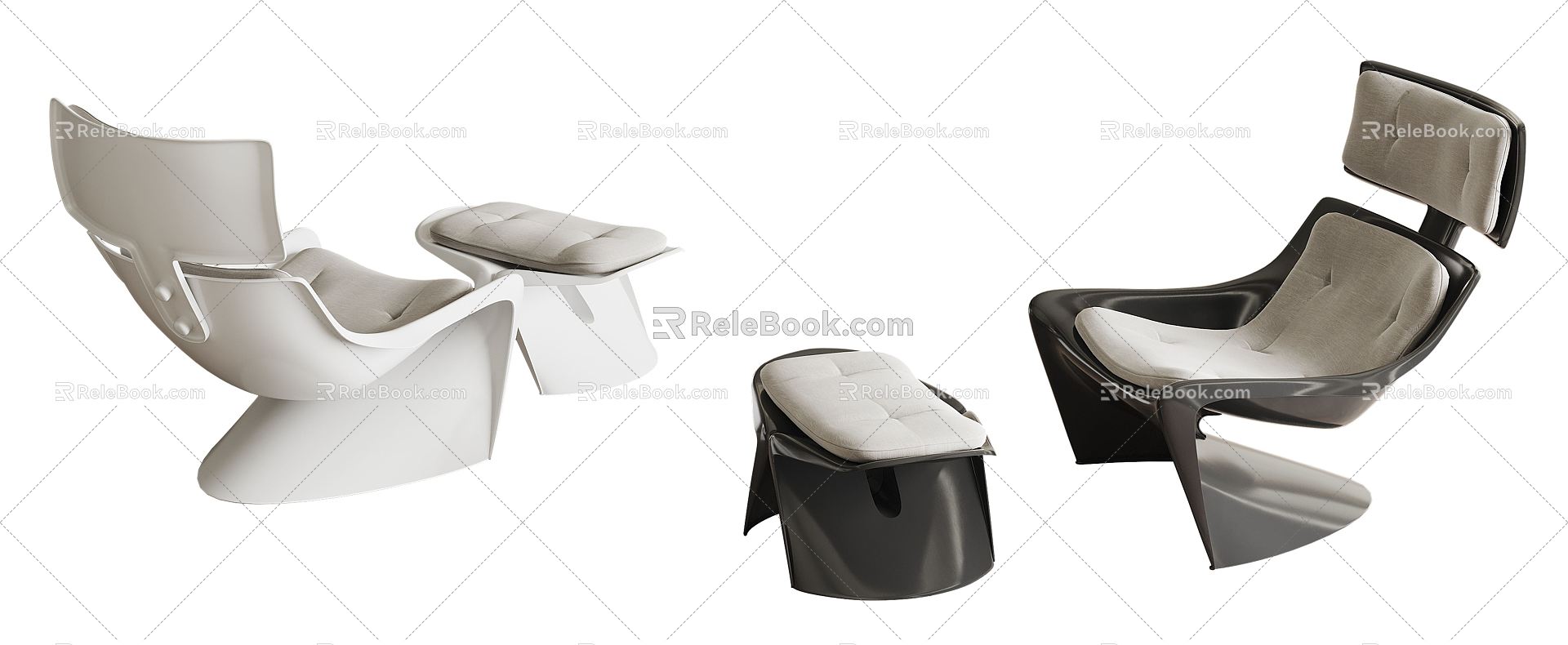 Modern Lounge Chair 3d model