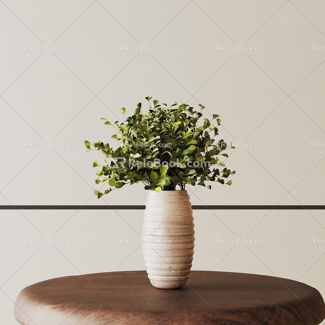 Modern Potted Plant 3d model