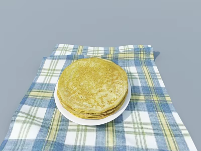 Boutique kitchen food 3d model