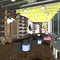 Children's Library 3d model