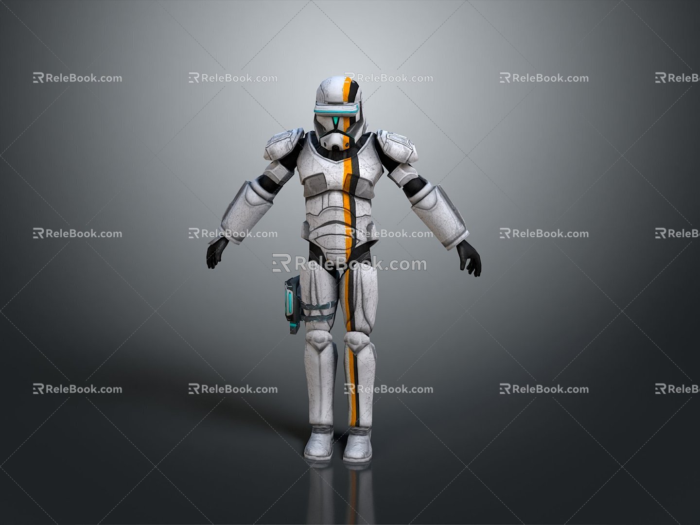 Sci-Fi Armor Alien Armor Sci-Fi Armor High-Tech Armor Futuristic Armor Alien Warrior Armor 3d model