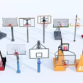Basketball Hoops Sports Equipment Various Types Designs For Outdoor Indoor Training Use