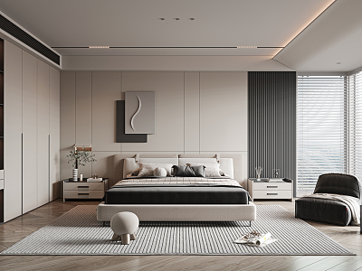 Modern Bedroom model