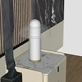 Table lamp side a few table lamp 3d model