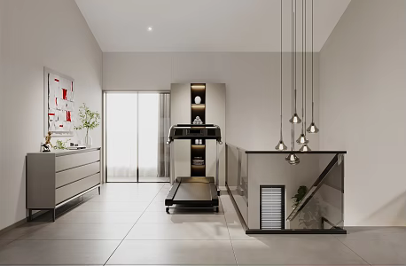 Modern leisure area Away leisure area 3d model