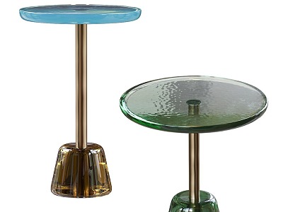 Side table, corner table, small coffee table model