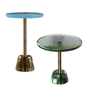 Side table, corner table, small coffee table 3d model