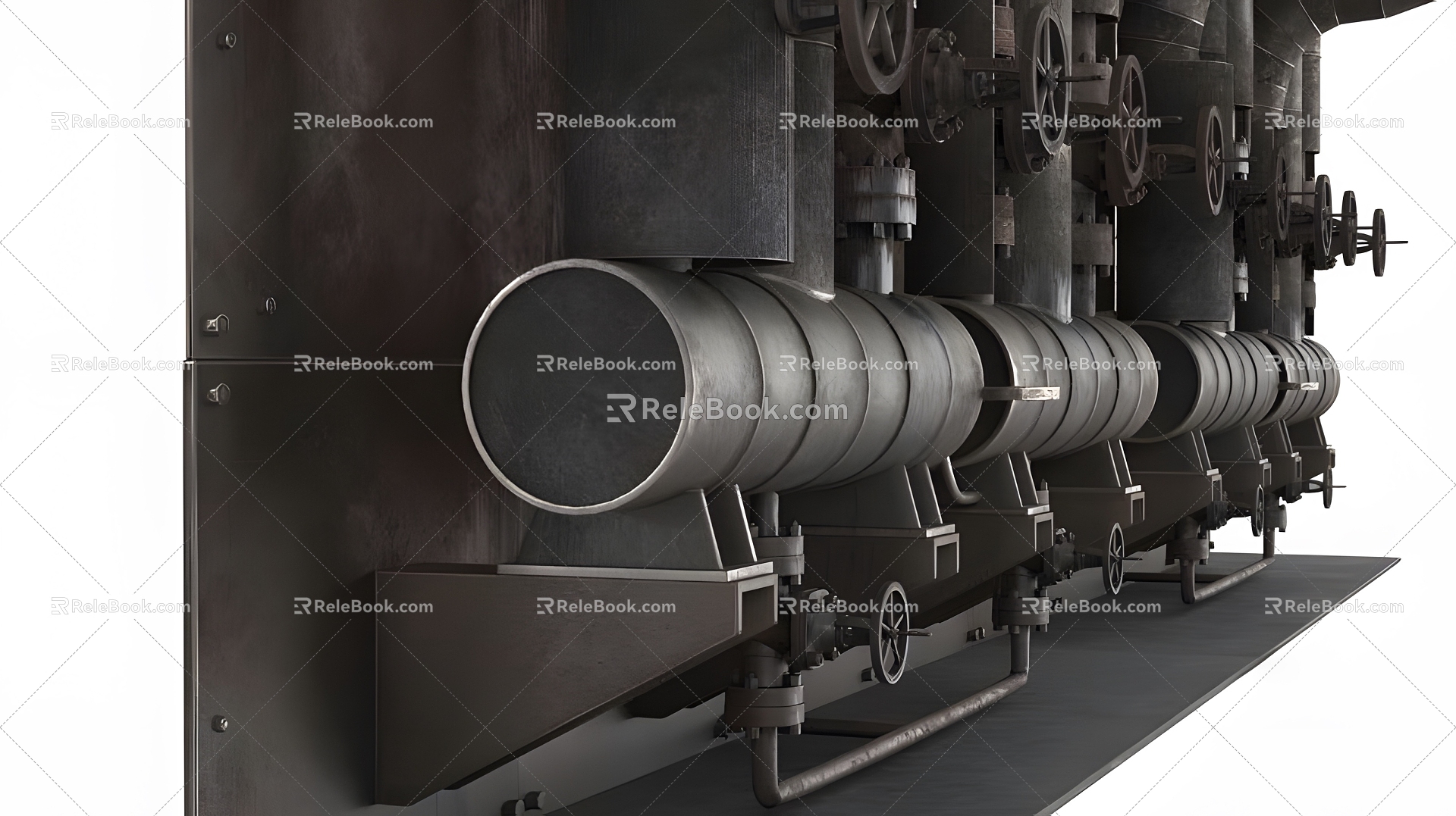 Industrial Piping model