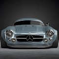 Mercedes-Benz Car Car Car Car Luxury Car sports car Brand Vehicle Motor Vehicle Tire Mercedes-Benz Retro 3d model