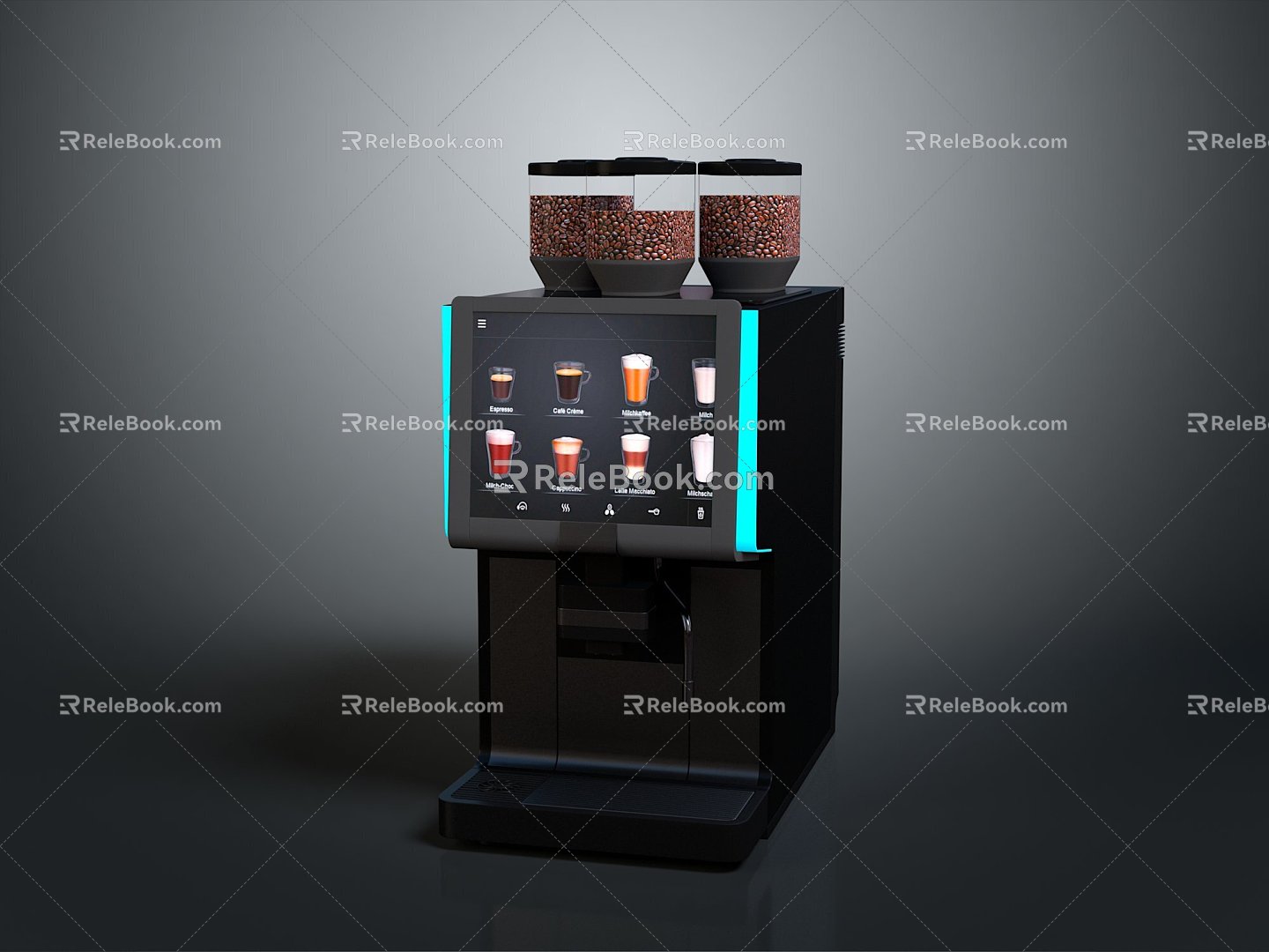 Coffee machine Automatic coffee machine Semi-automatic coffee machine Drip coffee machine Mocha coffee machine 3d model