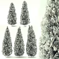 Lush Green Evergreen Trees With Various Growth Forms And Foliage Details