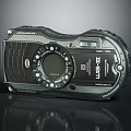 VIVITAR Waterproof Digital Camera With Durable Body Non slip Texture Control Dial And Display Screen