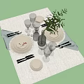 Tableware 3d model