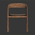 Modern Leisure Chair With Natural Wooden Frame And Gray Cushion Design
