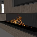 Modern Fireplace 3d model