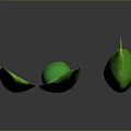 Pea Pod Pea Pod 3d model